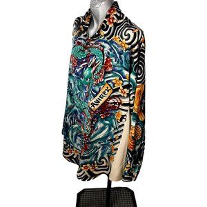SOLD Avirex All Over Dragon Rapper Shirt 3XL Shirt LS G